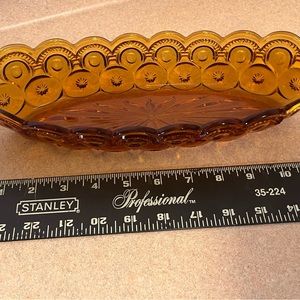 Moon and Star Oval Boat Shaped Relish